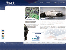 Tablet Screenshot of mcc-sales.com